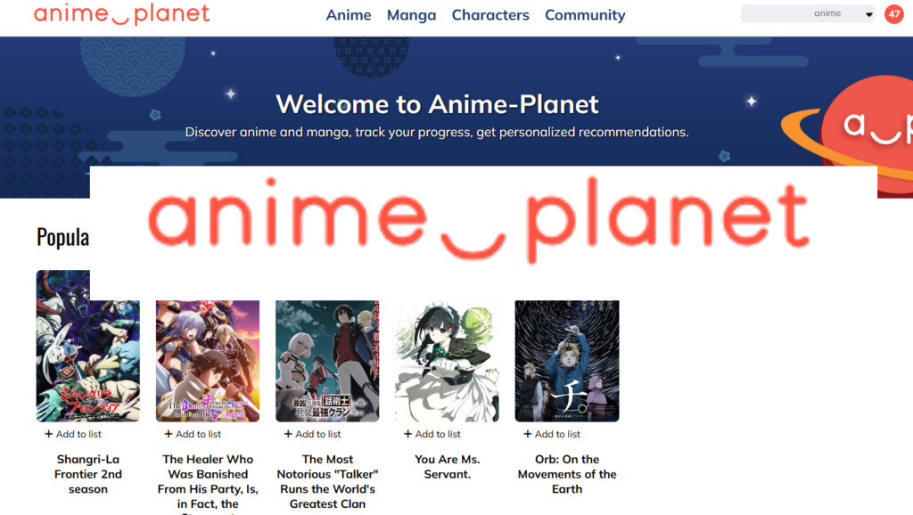 Anime Planet